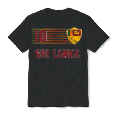 Sri Lanka Unisex T-Shirt - Black