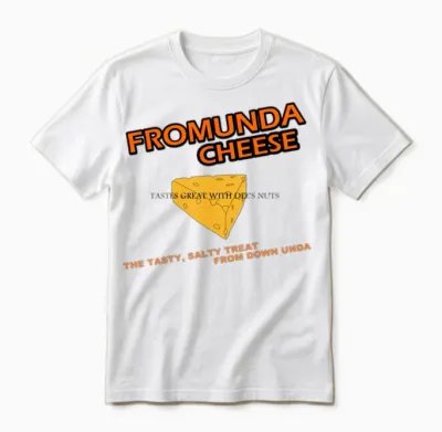 Fromunda Cheese Unisex T-Shirt - White