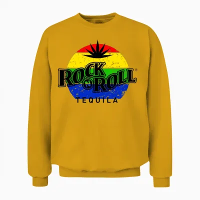 Rock N Roll Tequila Seventh Collection Unisex Sweatshirt - Gold
