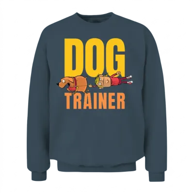 Dog Trainer Dog Trainers Agility Dogs and Dog Owne Unisex Sweatshirt - Dark Heather