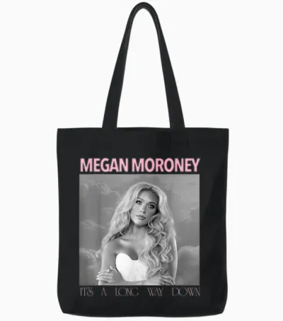 Megan Moroney Cloud 9 Photo Tote Bags - Black