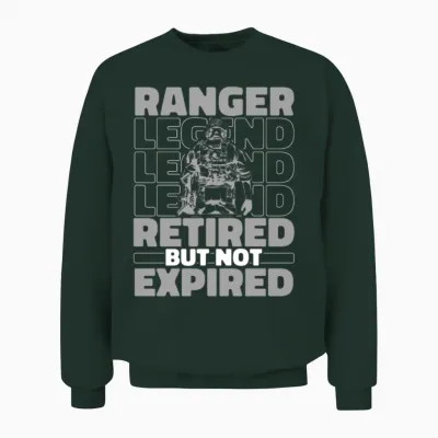 Park Ranger Retired Unisex Sweatshirt - Forest
