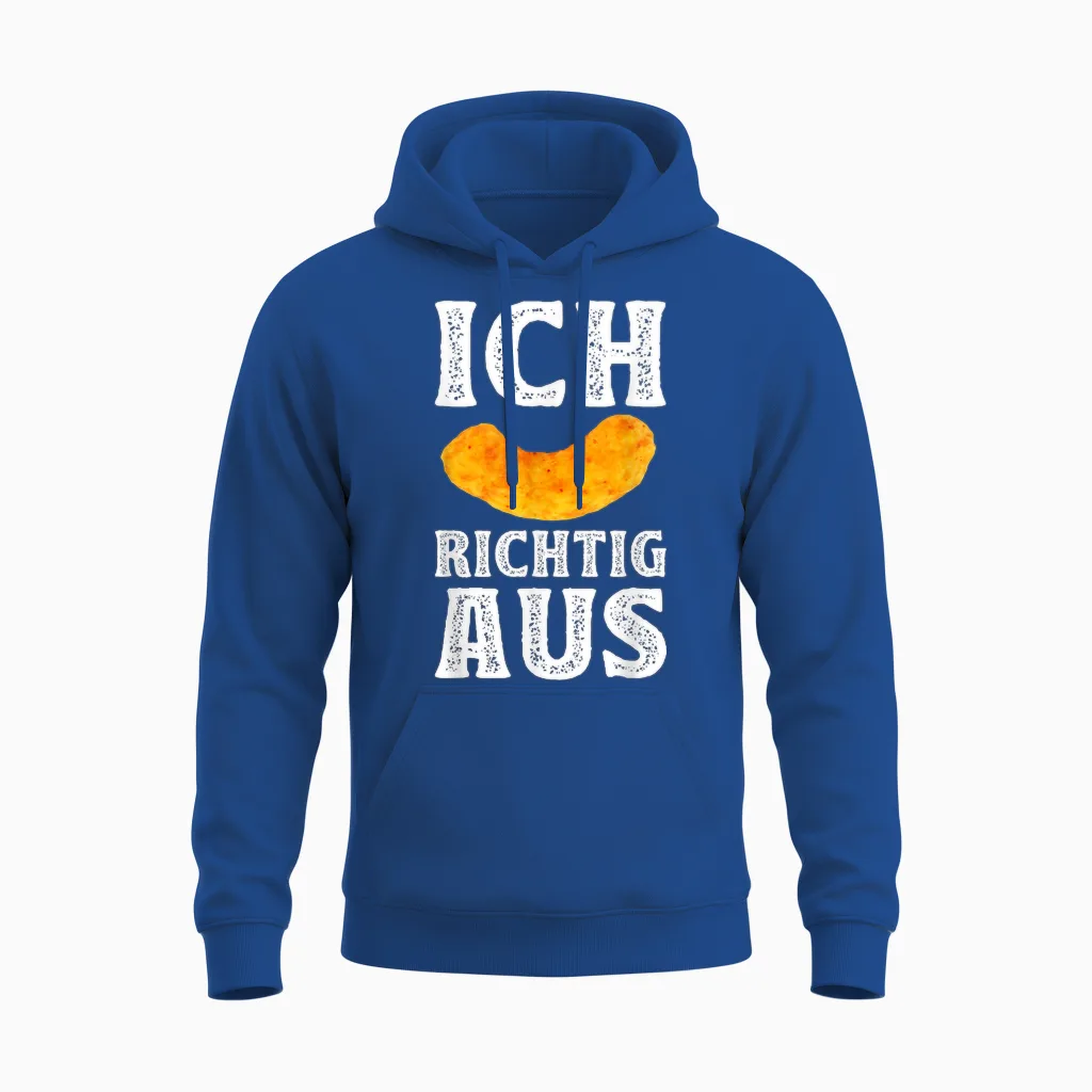Ich Flip Richtig Aus Erdnussflip Unisex Hoodie in Royal