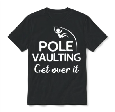 Pole Vaulting - Pole Vaulting Unisex T-Shirt - Black