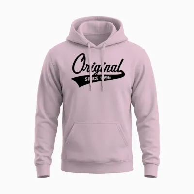 Original Since 1996 (year of Birth, Birthday / B) Unisex Hoodie - Light Pink