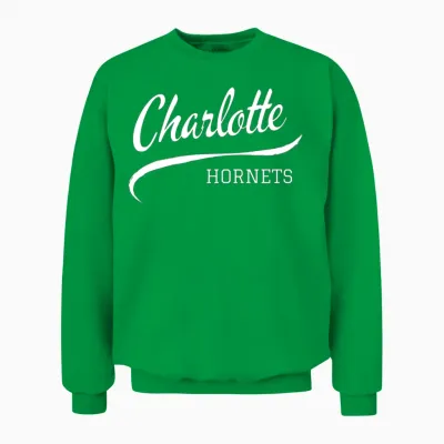 Hornets Retro Unisex Sweatshirt - Irish Green
