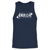 404 Costume Not Found Halloween Unisex Tank Top - Navy – 2