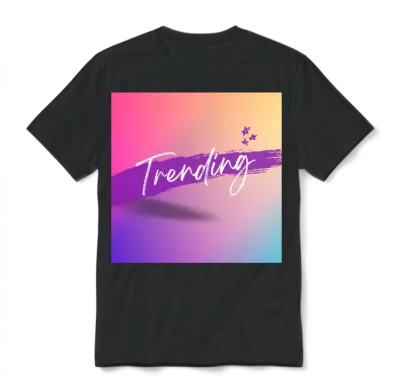Trending Now Unisex T-Shirt - Black