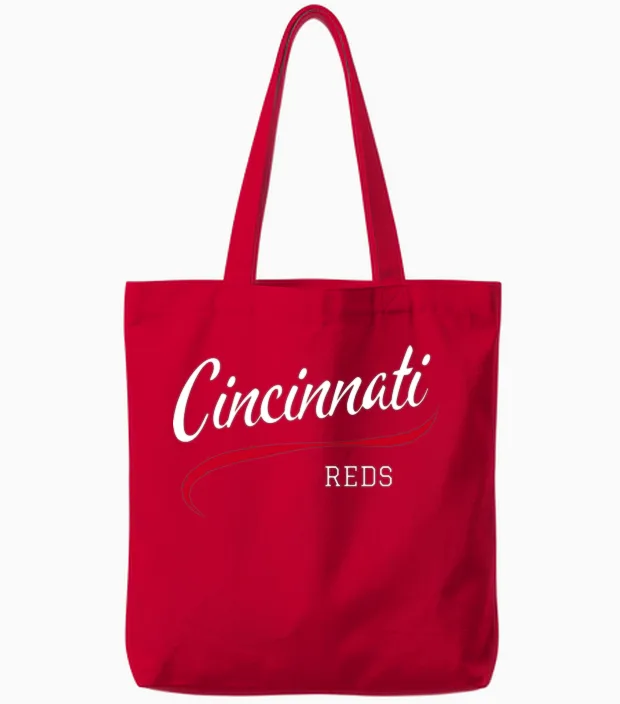 Retro Tote Bags in Red