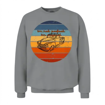 Retro Car Unisex Sweatshirt - Sport Grey