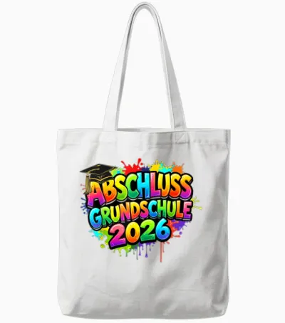 Grundschule Absolvent Abgänger Grundschule Abschluss 2026 Tote Bags - White