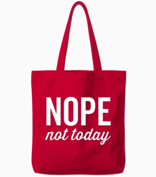 Funny Tote Bags - Red