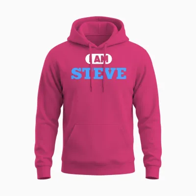 Steve Name Saying for Proud Steves Unisex Hoodie - Heliconia