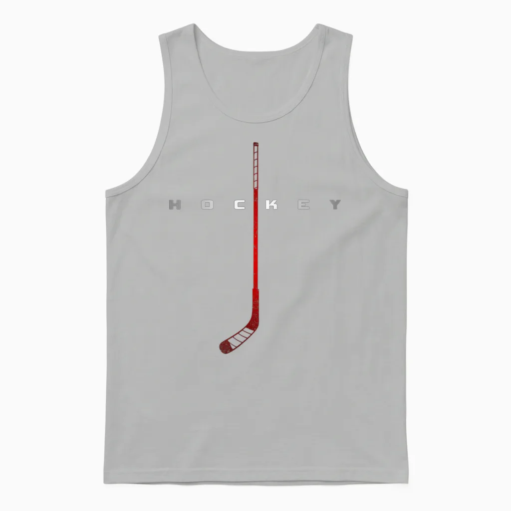 Hockey Apparel - Hockey Unisex Tank Top in Ash