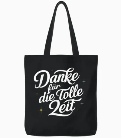 Danke Für Die Tolle Zeit Lehrer Ruhestand Freundin Abschied Tote Bags - Black
