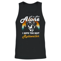 Fighting Dog Dog Lover Mistress Service Dog Unisex Tank Top - Black – 2