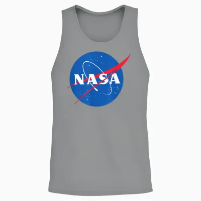 Major Future Nasa Meatball T-Shirt - Unisex-Adults, Black, Short Sleeve, Small, Classic Fit, Cotton, Machine Wash Unisex Tank Top - Sport Grey