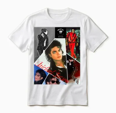 Mj-021 T-Shirt, Black, S Unisex T-Shirt - White