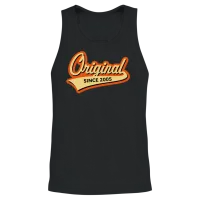 Original Since 2005 (year of Birth, Birthday / 3c) Unisex Tank Top - Black – 2