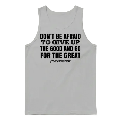 Steve Prefontaine Quotes Motivation Unisex Tank Top - Ash