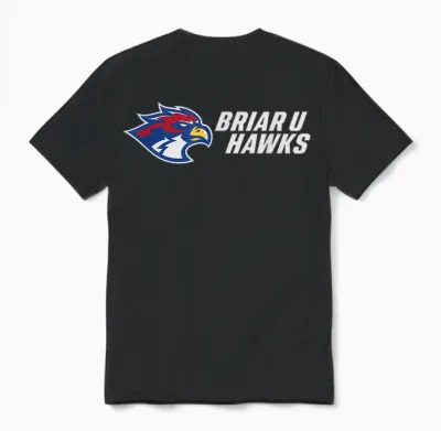 Briar U Hawks Unisex T-Shirt - Black