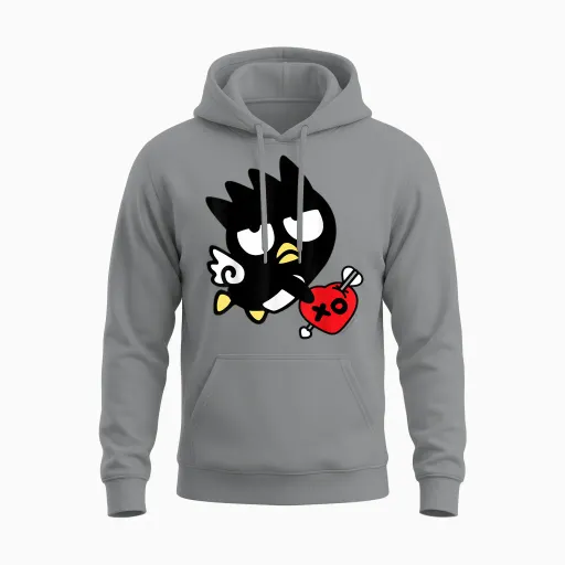 Badtz - Maru Cupid Valentine Unisex Hoodie - Sport Grey