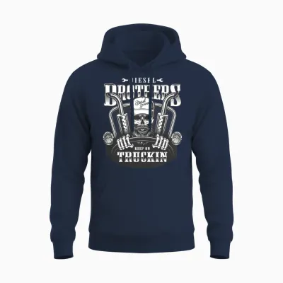 Diesel Brothers Unisex Hoodie - Navy