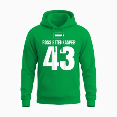 Mallorca Sauf Trikot österreich, Ross Ettenkasper Unisex Hoodie - Irish Green