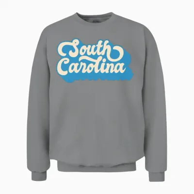 South Carolina Retro Unisex Sweatshirt - Sport Grey