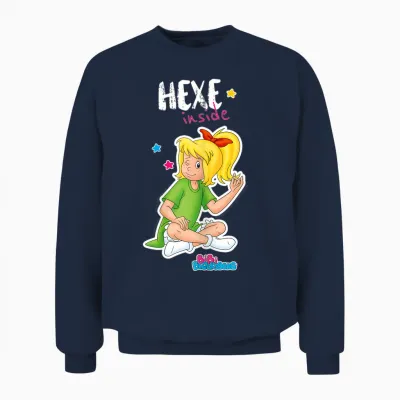 Bibi Blocksberg - Hexe Inside Unisex Sweatshirt - Navy