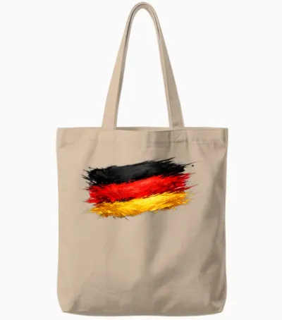 Fußball - Deutschland Fan Tote Bags - Natural