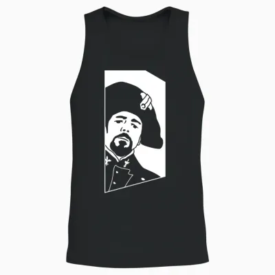 Javert Les Mis Fandom Meme Design Unisex Tank Top - Black