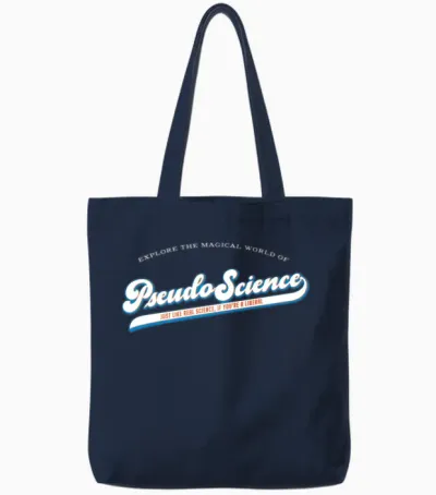 Follow the Science! Tote Bags - Navy