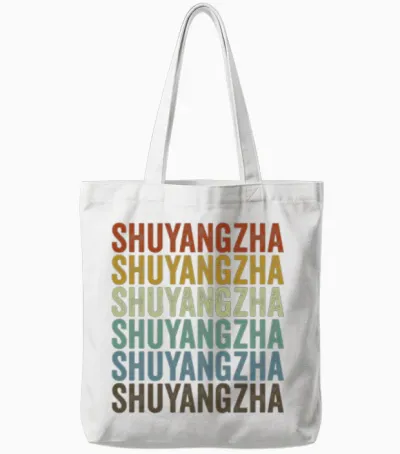 Shuyangzha China Retro Vintage Tote Bags - White