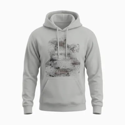 Western Akustik Gitarre I Akustische Gitarre Unisex Hoodie - Ash
