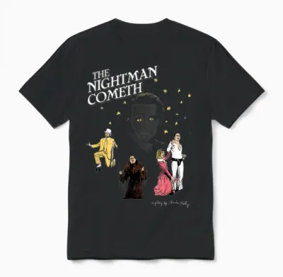 It's Always Sunny in Philadelphia the Nightman Cometh Play Unisex T-Shirt - Black
