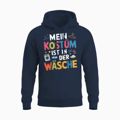 Mein Kostüm Ist in Der Wäsche Karneval Kostüm Children's Boys' Unisex Hoodie - Navy