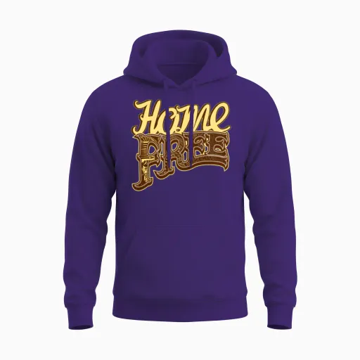 Home Free Vocal Band a Capella Country Group Unisex Hoodie in Purple