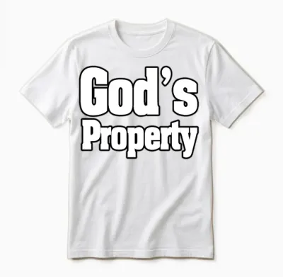 God's Property 27-1 Unisex T-Shirt - White