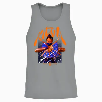 Mortal Kombat 2 Kitana Fans Unisex Tank Top - Sport Grey