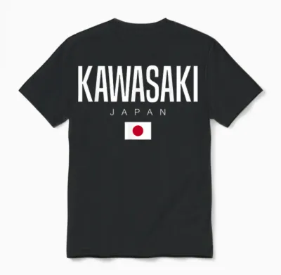 Kawasaki Japan Unisex T-Shirt - Black
