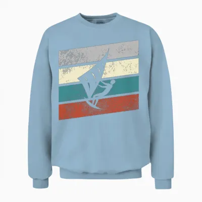 Kite Retro Unisex Sweatshirt - Light Blue