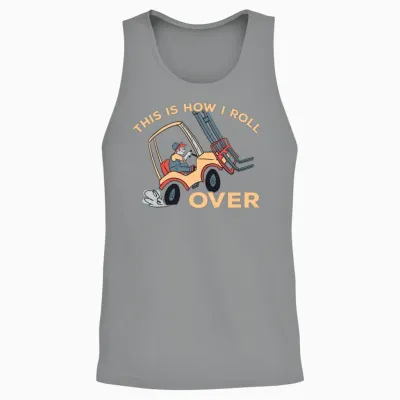 Warehouse Worker Forklift Operator Unisex Tank Top - Sport Grey