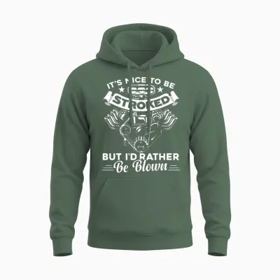 Mechanic Funny Unisex Hoodie - Military Green
