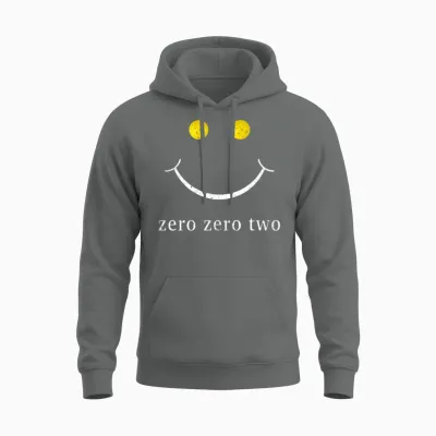 Zero Zero Two Pickleball Unisex Hoodie - Graphite Heather