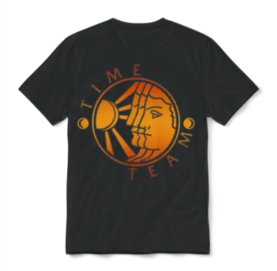 Time Team Unisex T-Shirt - Black