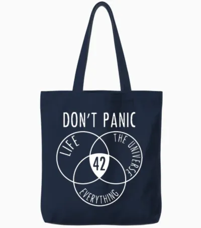 42 Tote Bags - Navy