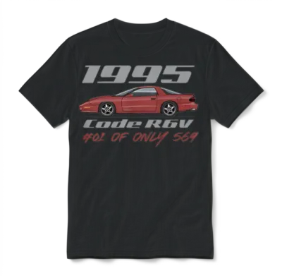 Code Medium Red Unisex T-Shirt - Black