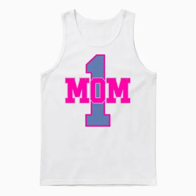 Funny Mothers Day Unisex Tank Top - White