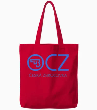 Cz Logo Tote Bags - Red